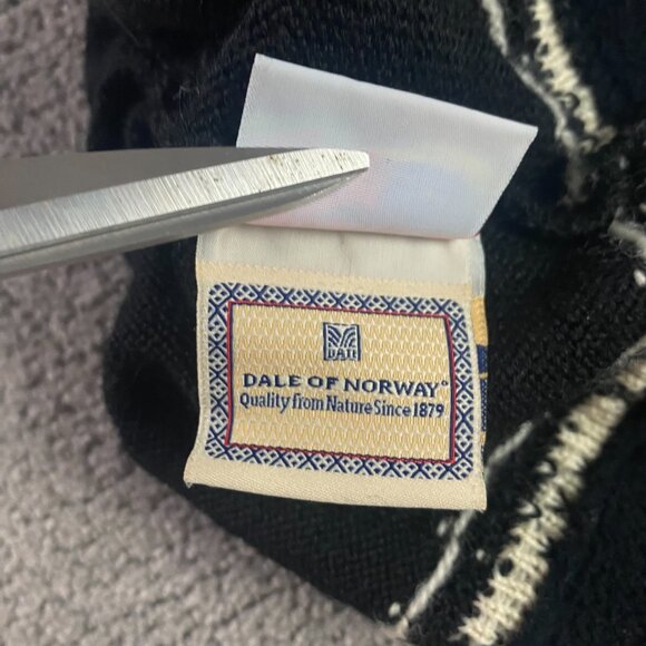 Vintage Dale of Norway Beanie Hat 2002 Salt Lake City USA Olympics Wool Black - Picture 7 of 8